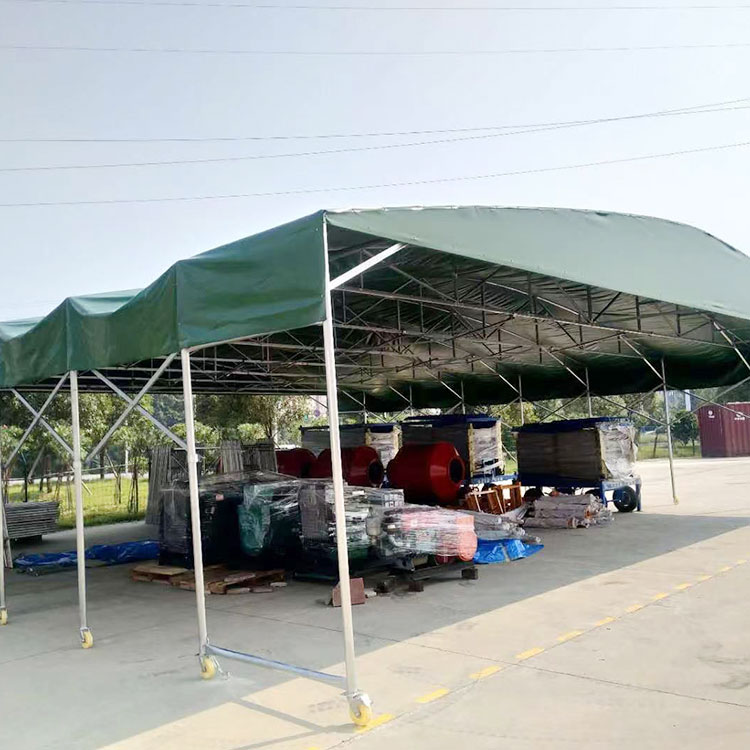 鑫屹加工厂 推拉棚雨棚 支持定制 加固加厚 户外篮球场用
