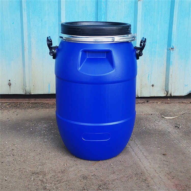 新佳30L法兰桶30升塑料桶30公斤卡箍桶生产厂家