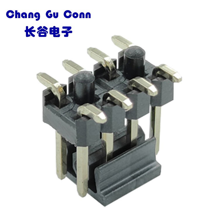 2.54MM间距双排双塑排针 用于汽车的发动机控制单元（ECU）连接器
