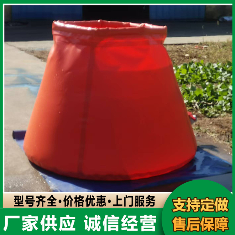 下水道阻流袋 敞口集污袋 抢险救援管道堵漏袋