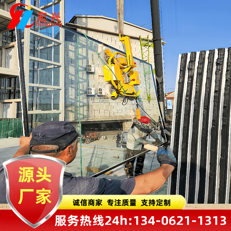 电动玻璃吸盘机 幕墙玻璃安装搬运 电动玻璃吸吊机