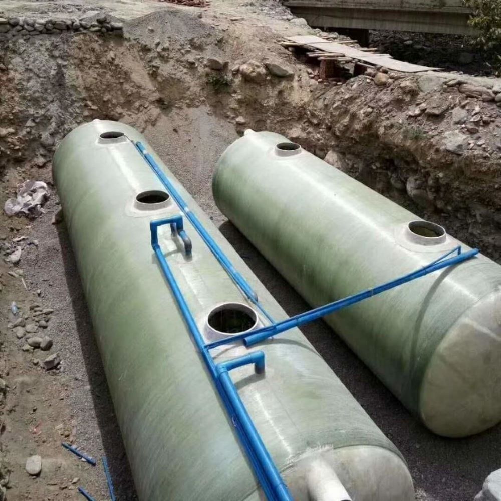 现货供应玻璃钢污水一体化设备 废气处理隔油池 地埋式环保蓄水池