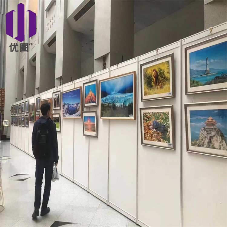 八棱柱销售 铝料标摊展台  书画展板 展览会八棱柱展板销售租赁