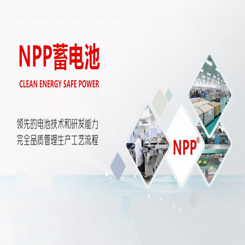 NPP蓄电池 光伏太阳能胶体电池UPS EPS