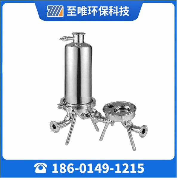至唯 单芯精密过滤器 滤芯式 液体气体净化 附近过滤设备生产厂家