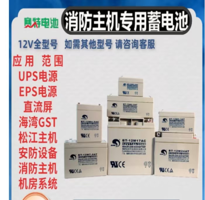 赛特蓄电池BT12V55AH