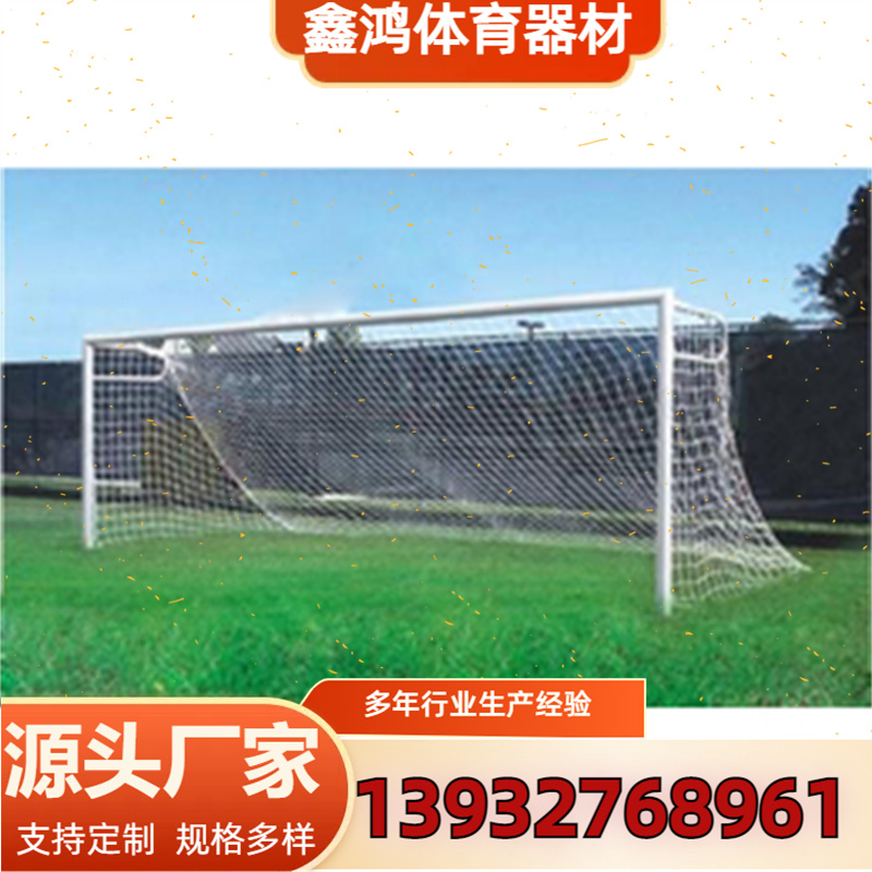 学校球场 标准比赛五人足球门 带球网