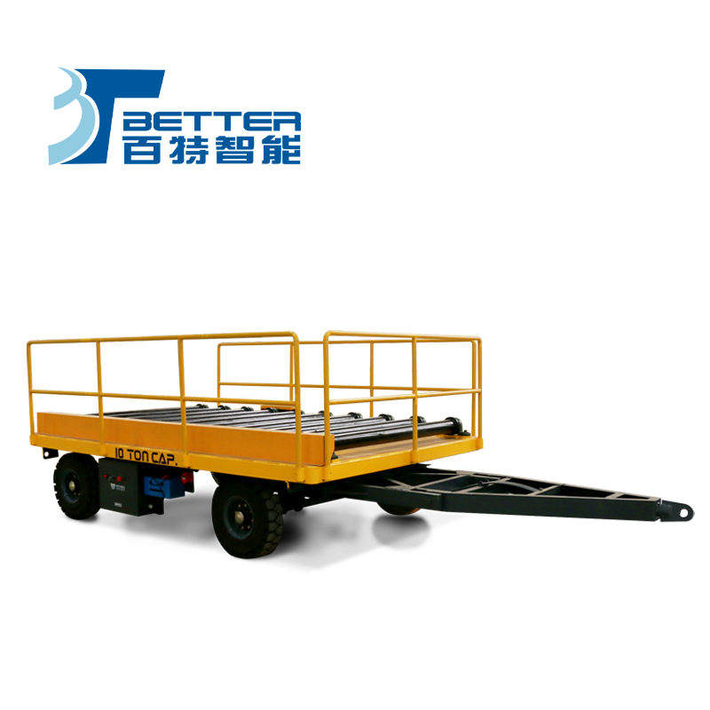 可定制无动力拖车 百特无轨转运车