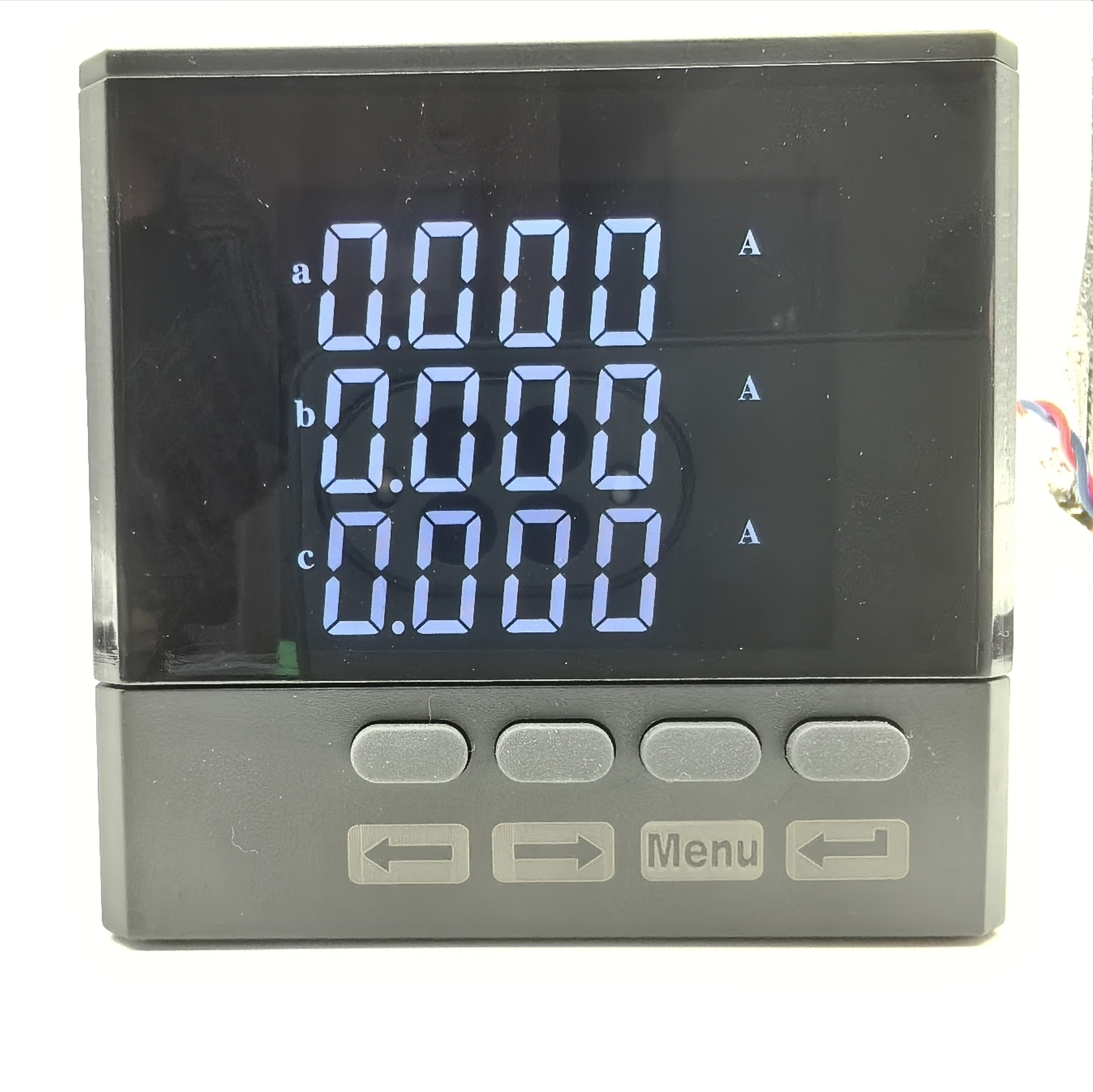 仕盈电气485通讯智能三相电流测量表液晶LCD显示 AC220V 0.5级精度
