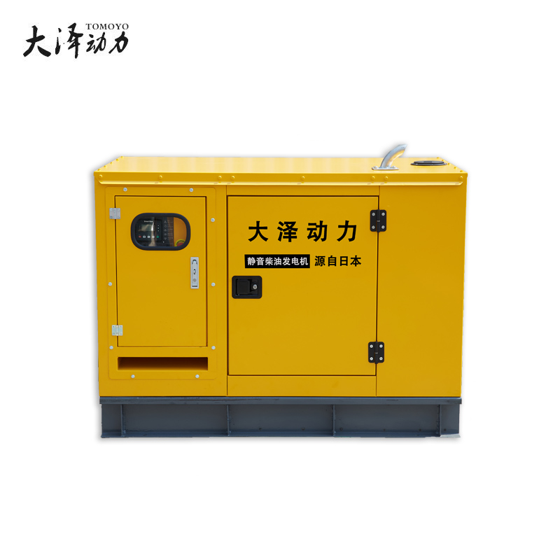 大泽动力100KW柴油发电机组TO120000ET-C道路施工低油耗