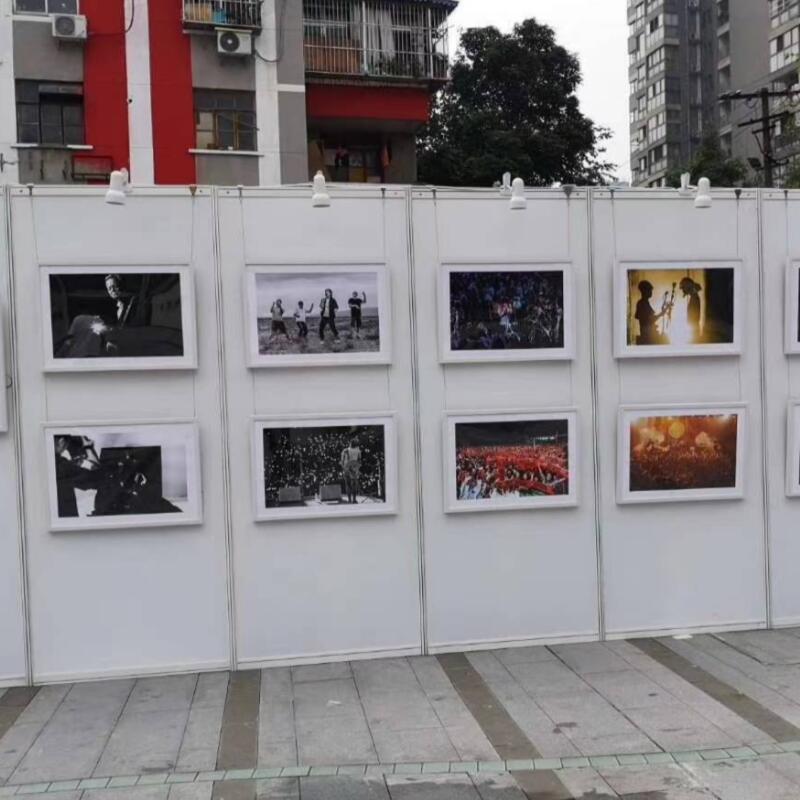 北京展架展板租赁展会铝料背板展屏租赁挂画用摄影展墙租赁