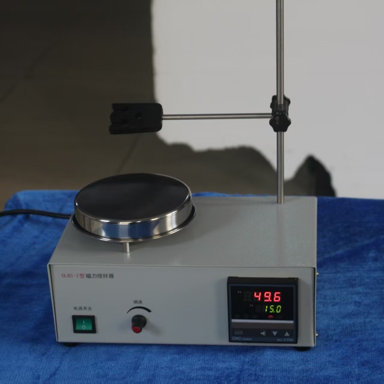 山东电讯七厂 CL85 - 2 型磁力搅拌器，100 - 1500ml 搅拌容量，精准控温
