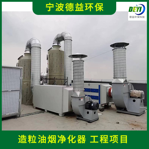 造粒油烟净化器 油烟净化器 自动断电 节能省电 德益环保
