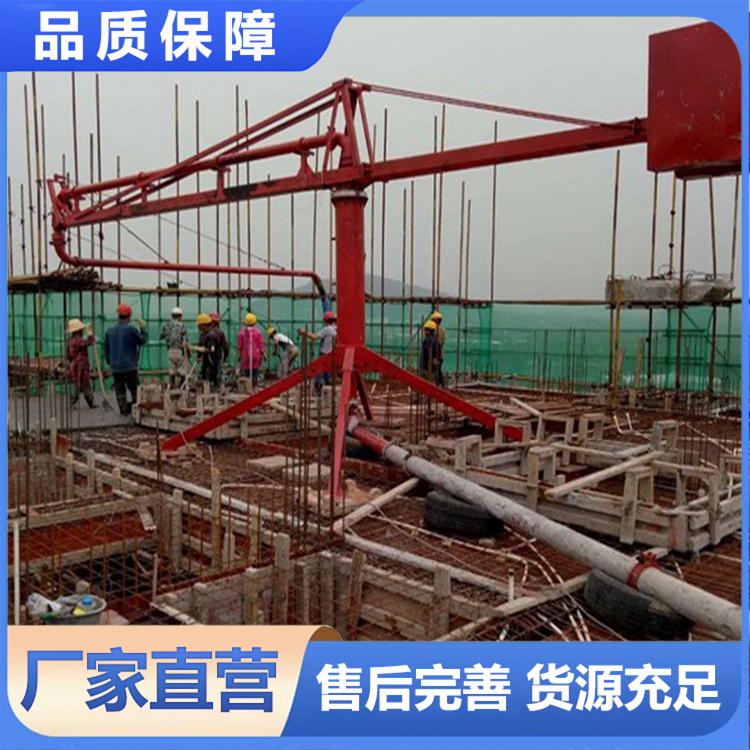 手动式布料机  设备整体加厚钢管 混凝土浇筑半径可达12米