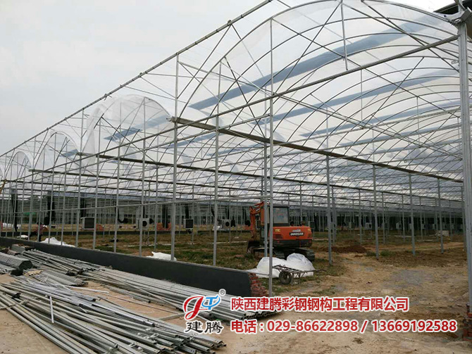 轻钢大棚建设