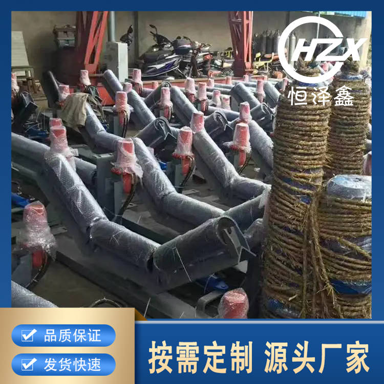 液压纠偏装置 恒泽鑫 皮带机 抗摩擦 不锈钢托辊 质保期长