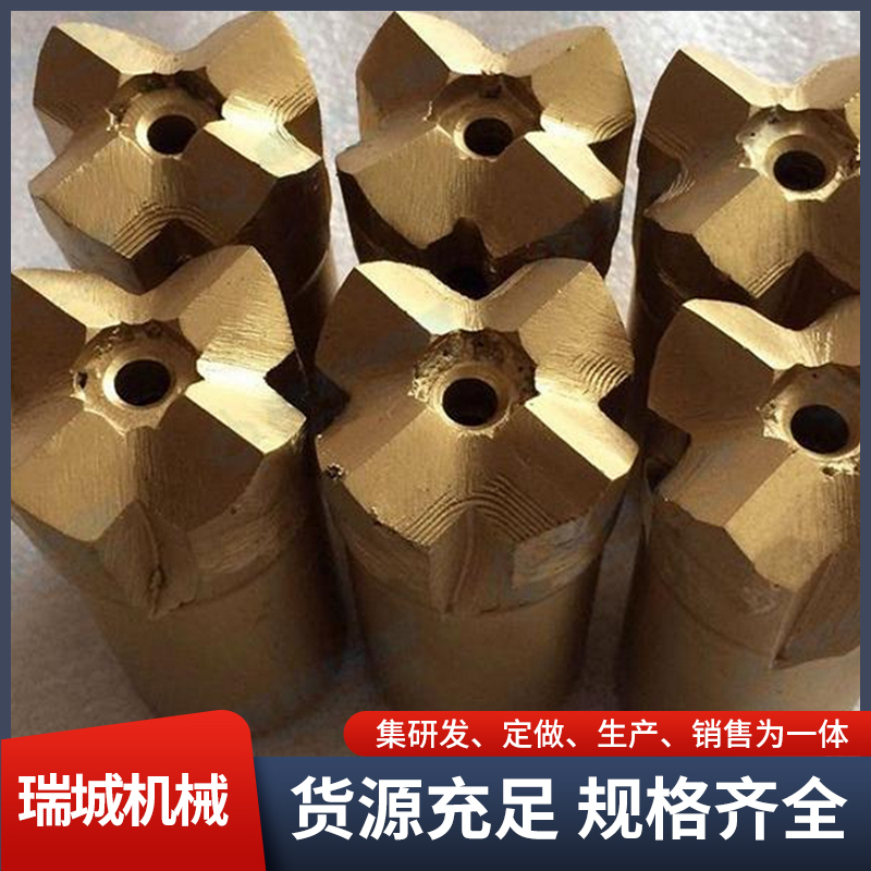 常年供应十字钻头 凿岩机配件 高炉钻头硬质合金钎头