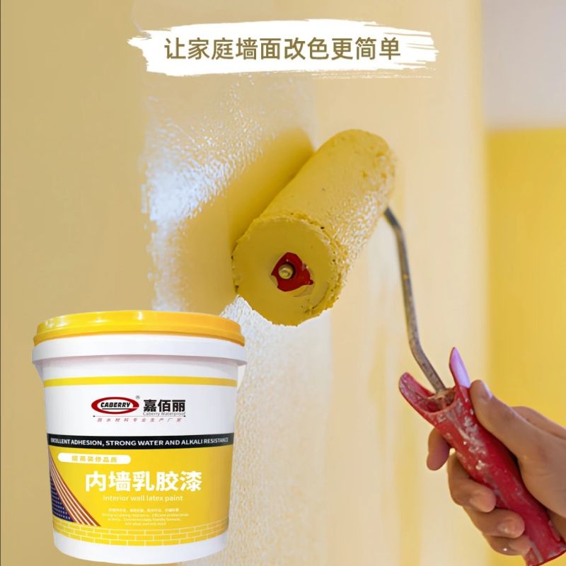 内墙白色乳胶漆 墙面翻新面漆 防霉抗碱不脱粉