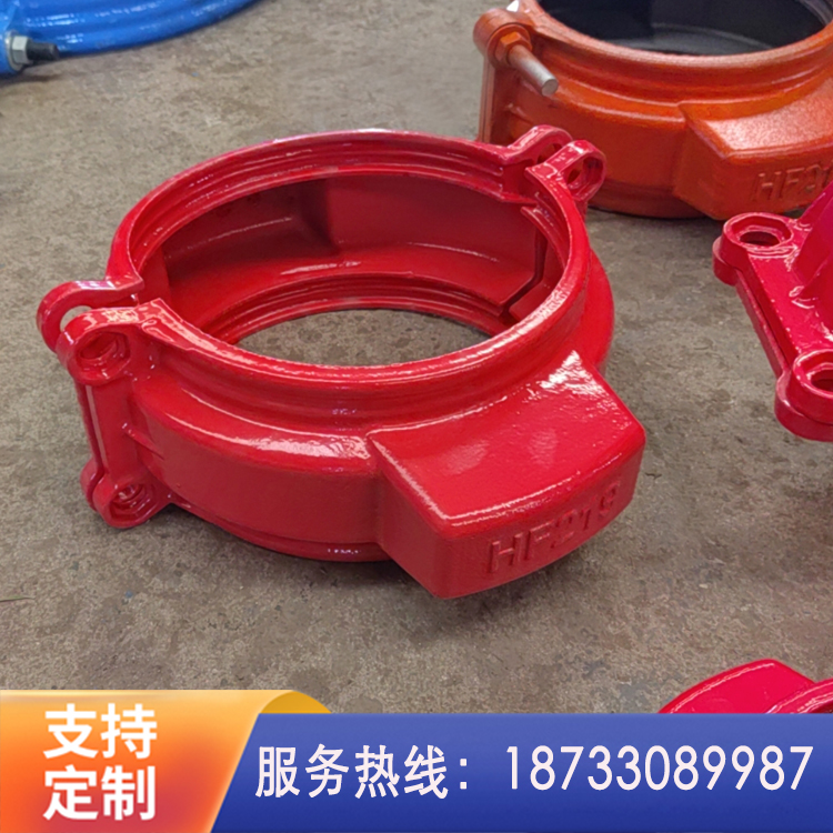 消防卡箍堵漏器 管道快速抢修接头 消防三通 消防用管道快速堵漏器