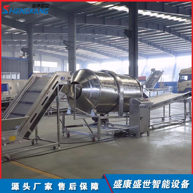 全自动鲜玉米设备 运行稳定 盛康加工定制