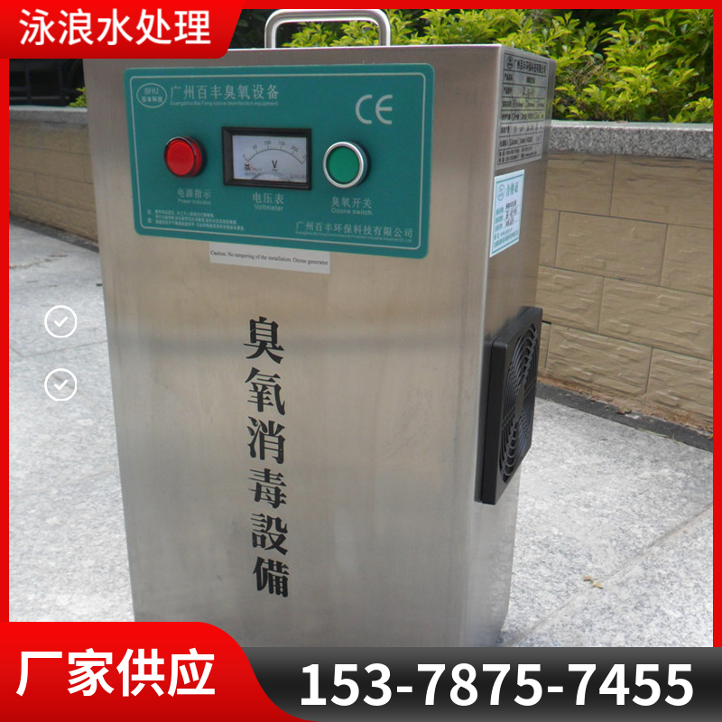 臭氧发生器 泳池水处理消毒设备 水上乐园水体净化设备