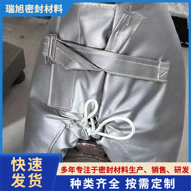 可拆卸保温罩壳软包套硅酸铝加硅胶布防火耐高温罩
