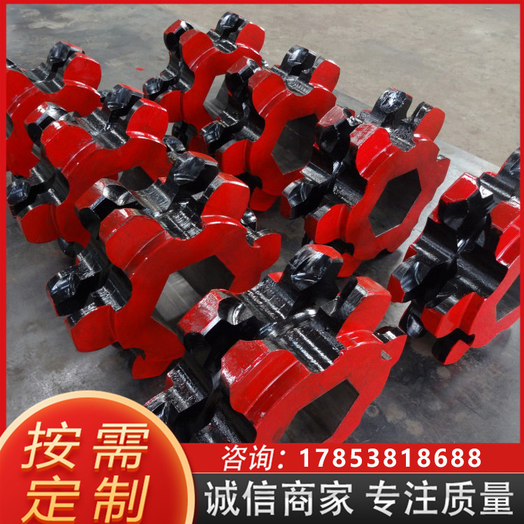 定制矿用链轮  刮板机用多规格不锈钢链轮