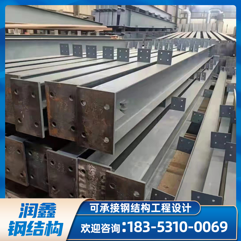 润鑫 出售大跨度二手钢结构车间 旧钢结构车间 规格全源头厂家