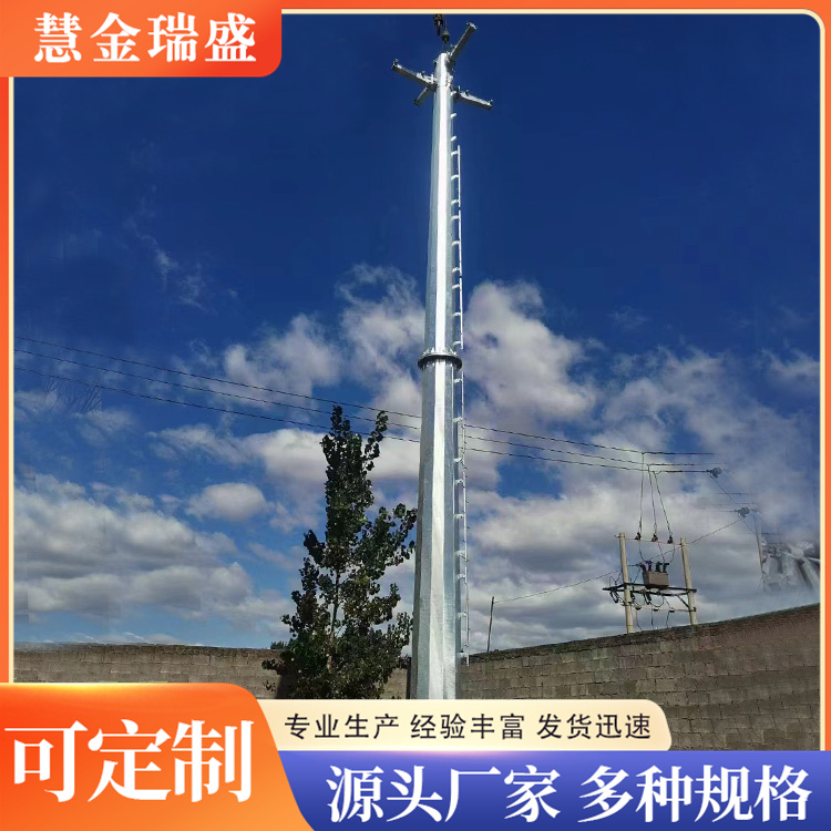 10kv钢杆图片
