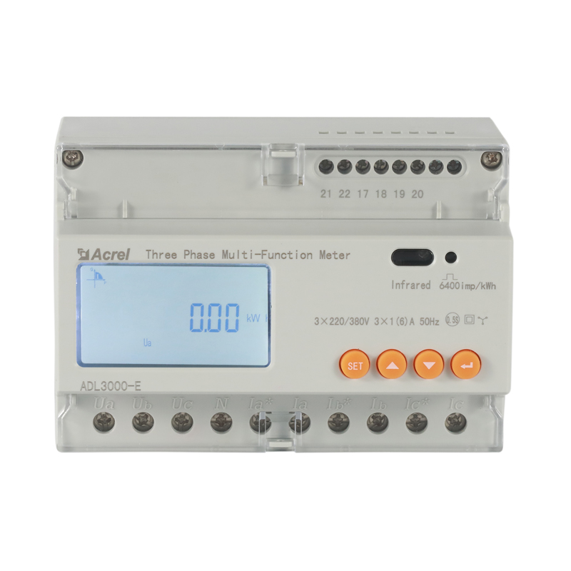 三相远程双向电表-1.5(6)A/380V ADL3000带一路RS485通讯