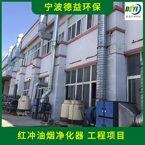 德益环保 实力厂家 红冲油烟净化器 冲压油烟净化器