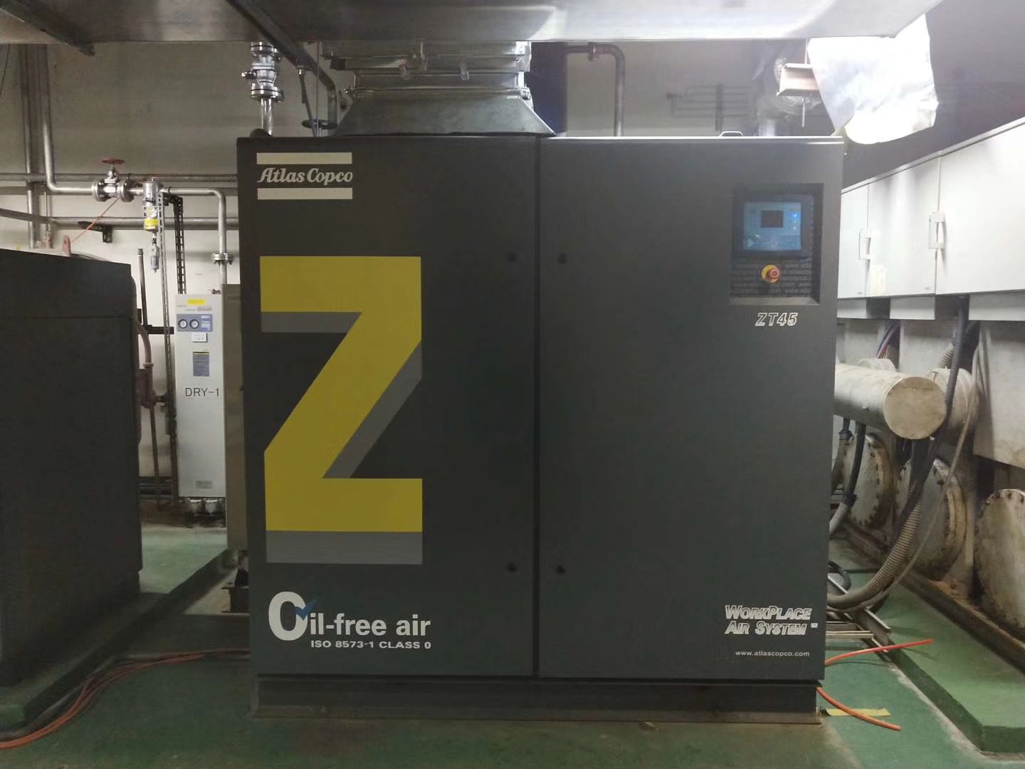 阿特拉斯无油空压机ZT45-8.6 45KW 6.5立方