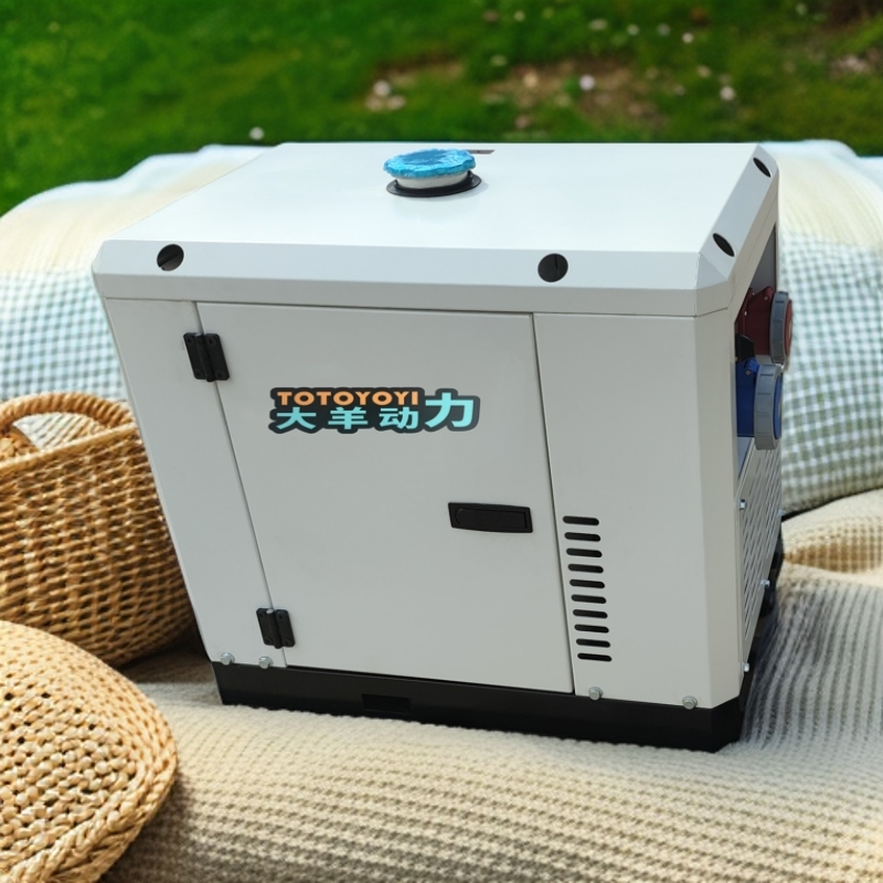 小型变频6kw柴油发电机220/380V等功率
