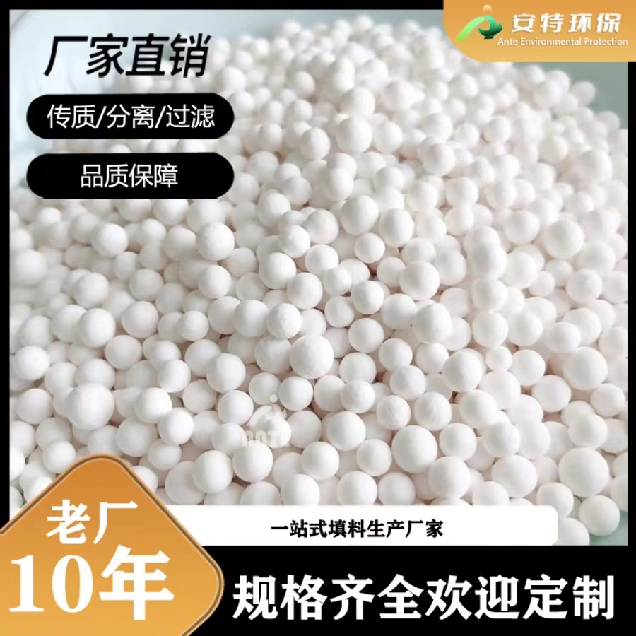催活性氧化铝 催化剂载体氧化铝球 白色圆形球 吸附剂干燥 安特环保