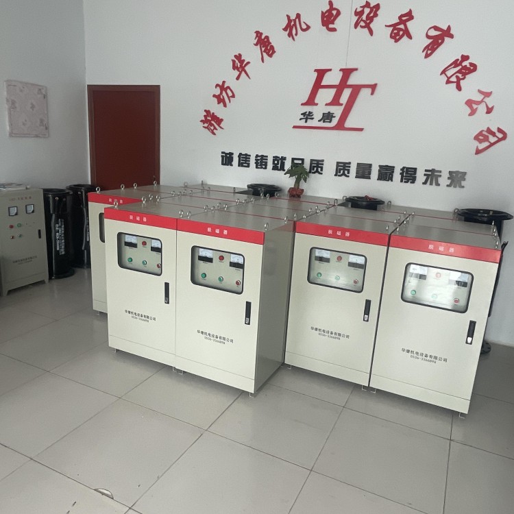 矿浆管道上用的脱磁器 管径可定做的脱磁设备 华唐退磁器生产