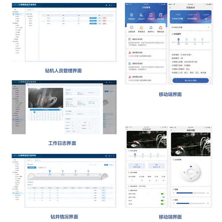 智能打钻视频监控系统 方便操作 支持定制 使用广泛