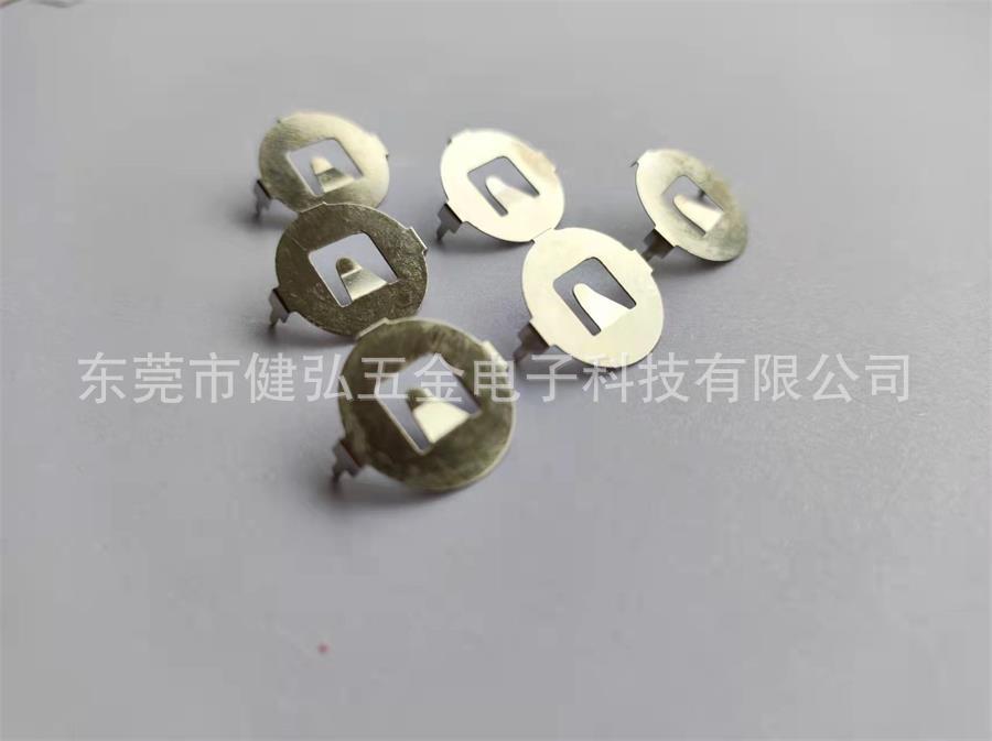 五金电池扣生产厂家定制生产正负电池接触片 欢迎咨询