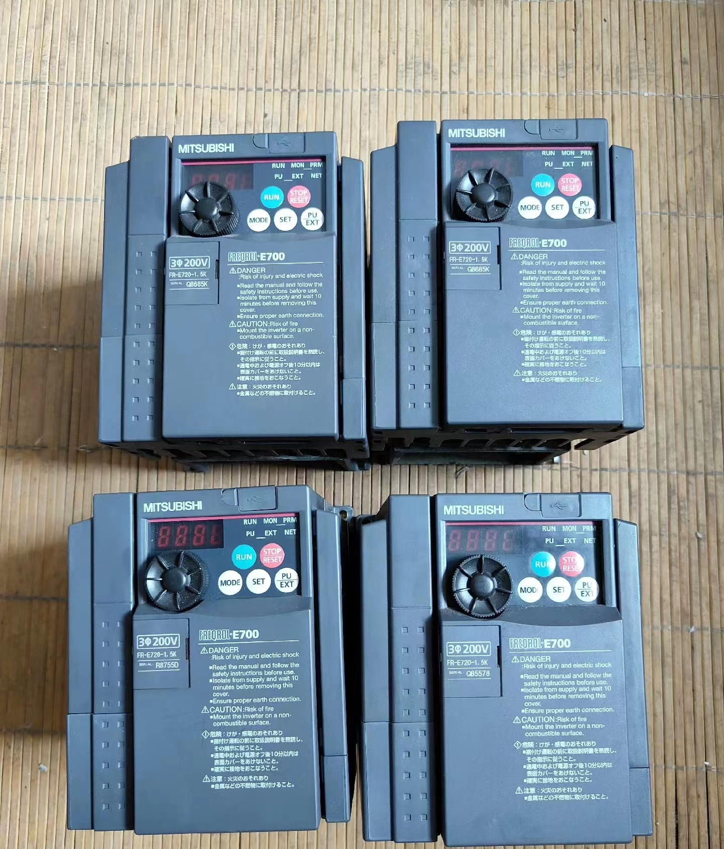 施耐德变频器ATV61/71系列维修方式和方法在隆实中心平台展示