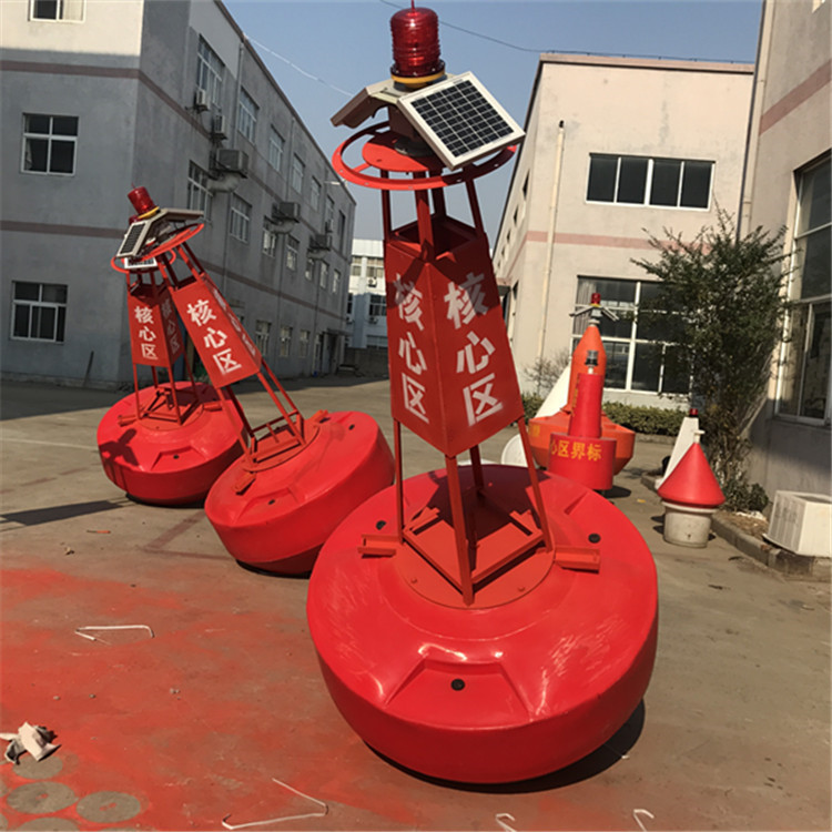 水库核心区浮标 水上喷字浮标 各种界标批发