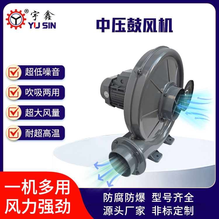 中压鼓风机 通风排气锅炉助燃