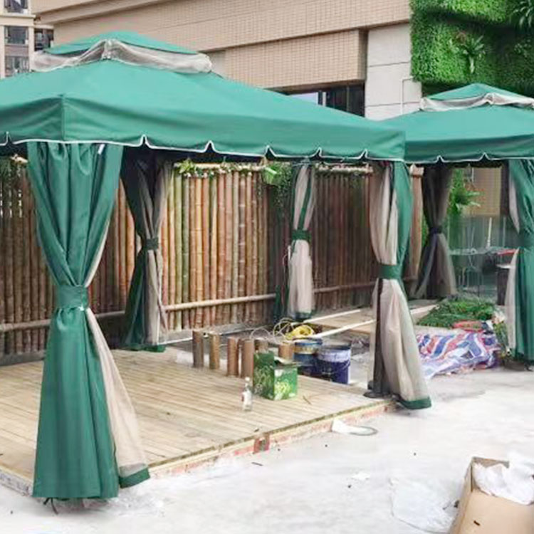 伸缩遮阳棚 四脚雨棚 户外迷彩罗马零配件防雨