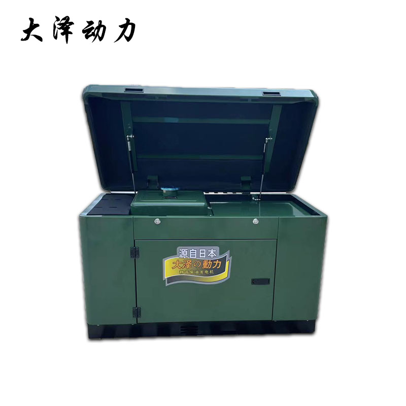 大泽动力10KW低噪音柴油发电机