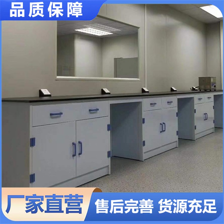 PP实验台 柜体双层结构 静音滑轨