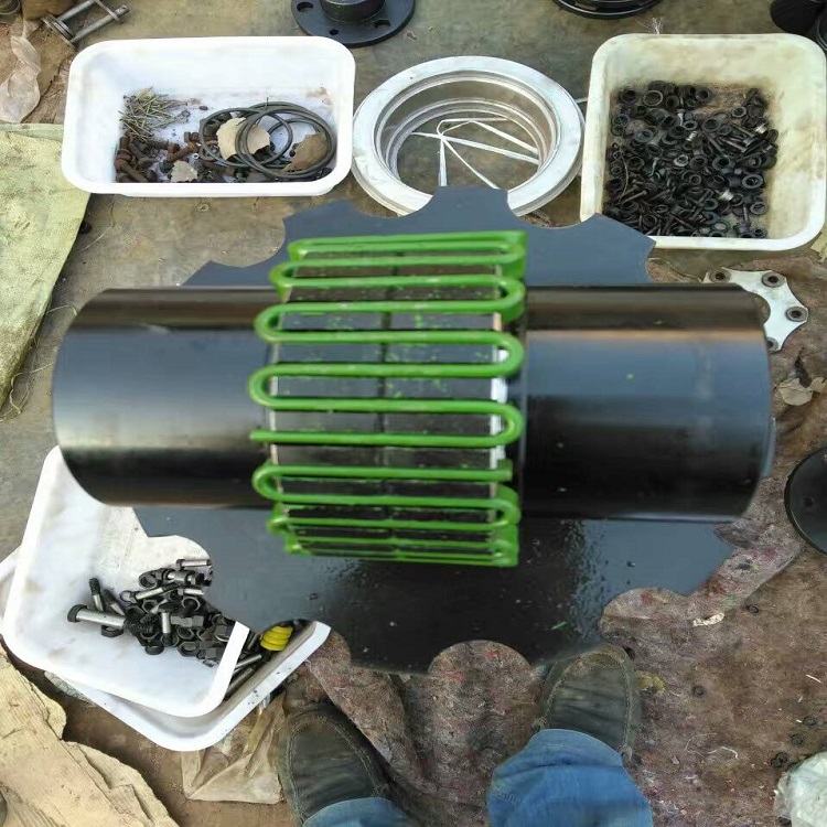 JS型蛇形弹簧联轴器 矿山机械传动件 大扭矩蛇簧联轴节