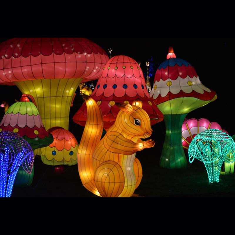 各种旅游景点 花灯制作设计