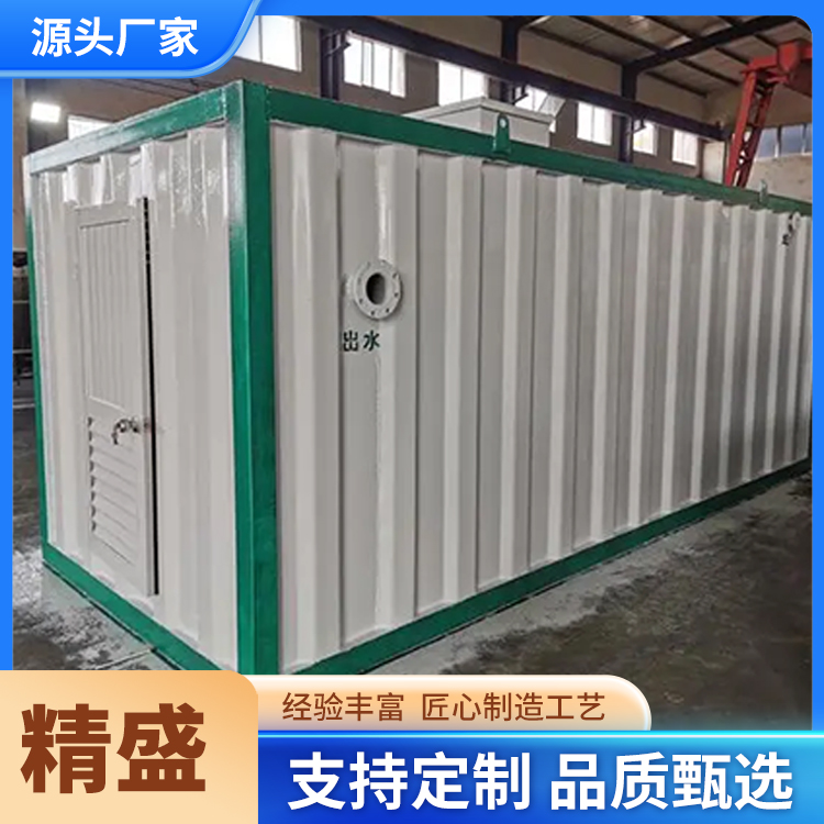 精盛 工业污水处理设备集装箱 可移动 可定制