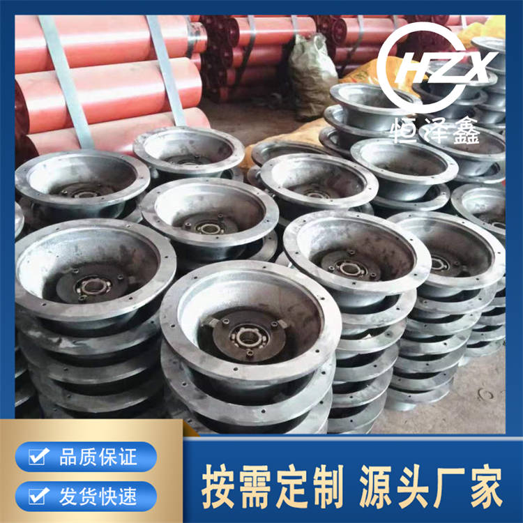 摩擦托辊 带式输送机 托辊 碳钢 尼龙 不锈钢 高分子