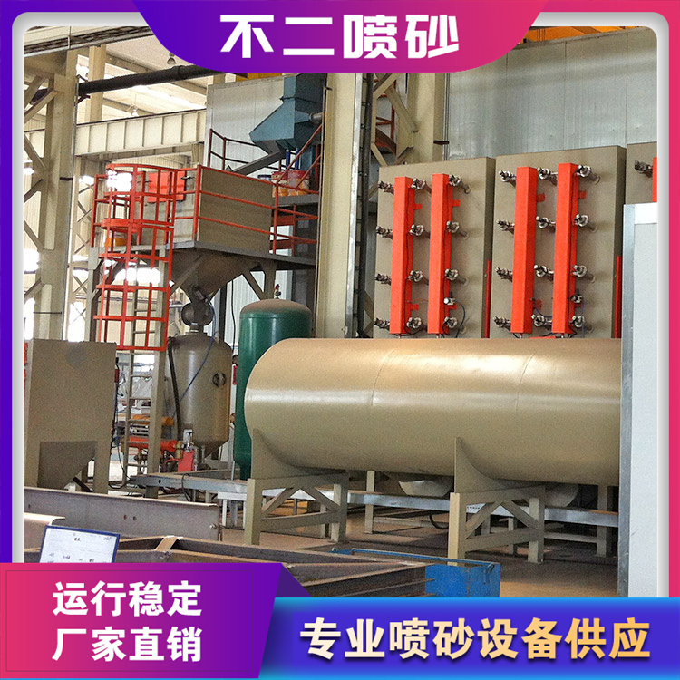 风电产品喷砂房 刮板喷砂房 螺旋喷砂房