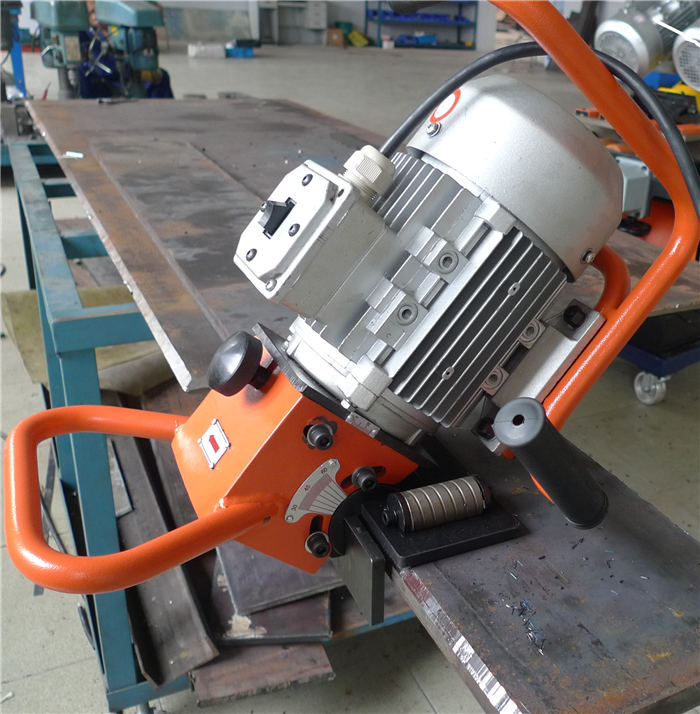 SKF-15便携式坡口机厂家 手持直边倒角机 便携式平板倒角机