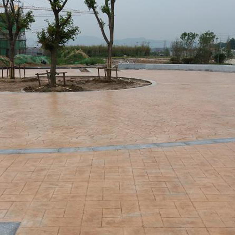 路艺 压花地坪多少钱 压印地坪 压模地坪